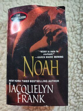 Jacquelyn Frank Noah The Nightwalkers Paperback 2008 Paranormal Romance Novel